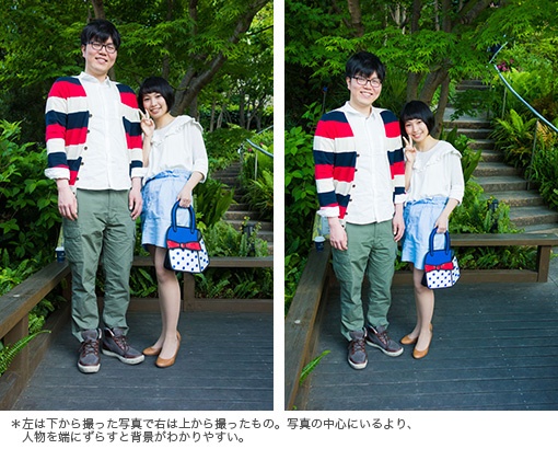 真正面を向くより、顔を横に振ったり、手を添えるだけでも顔のラインが細く見えちゃう。