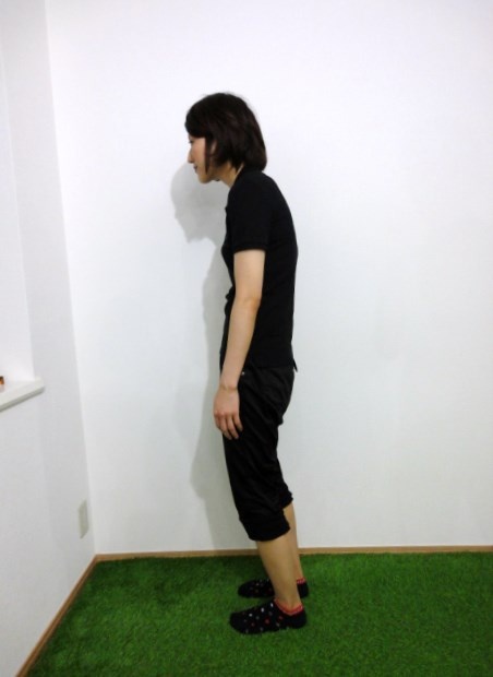 正しい姿勢を心がけましょう