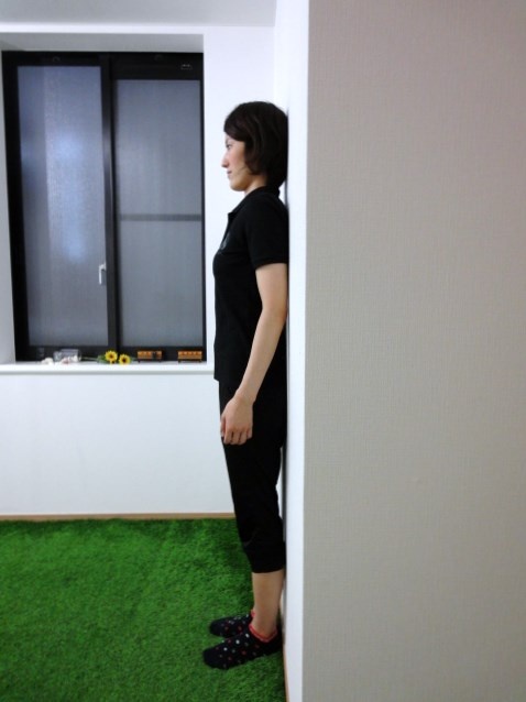正しい姿勢を心がけましょう